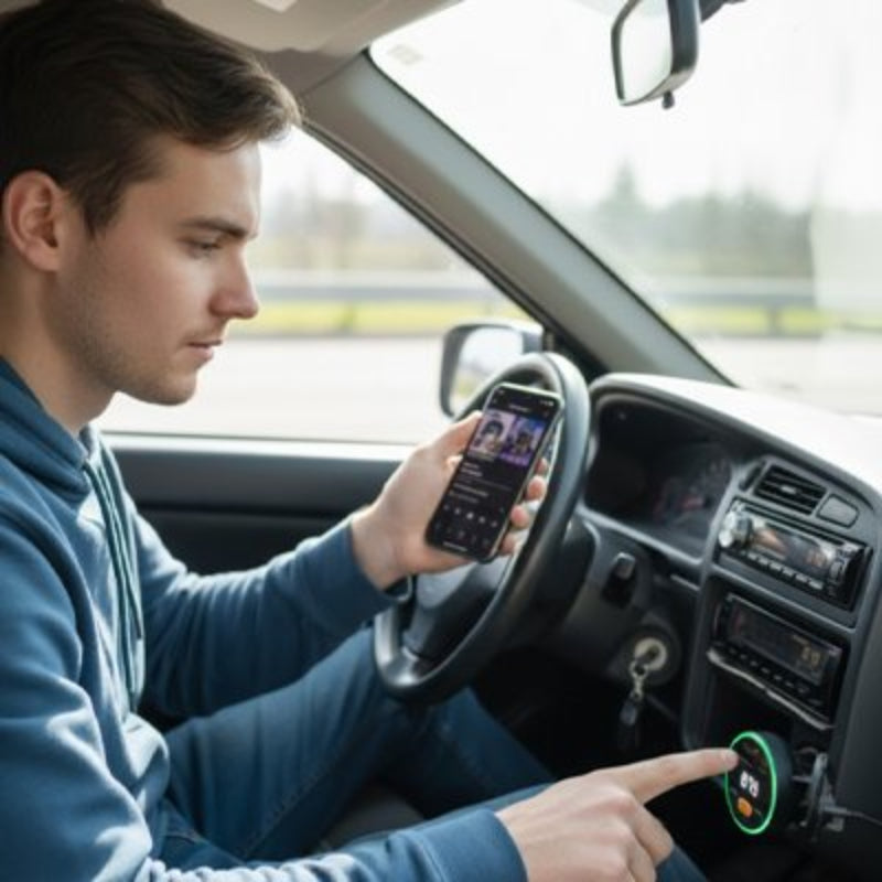 Transmetteur fm bluetooth sundrive pratique