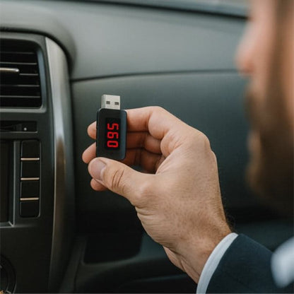 transmetteur fm bluetooth tenu en main automatique