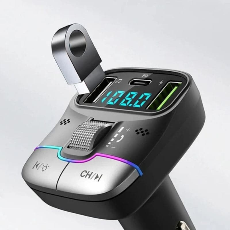 transmetteur fm et bluetooth audiodrive avec cle usb