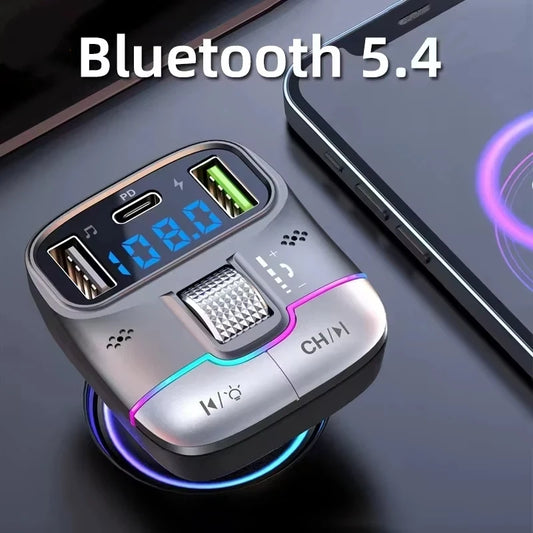 transmetteur fm et bluetooth audiodrive hd nouveau