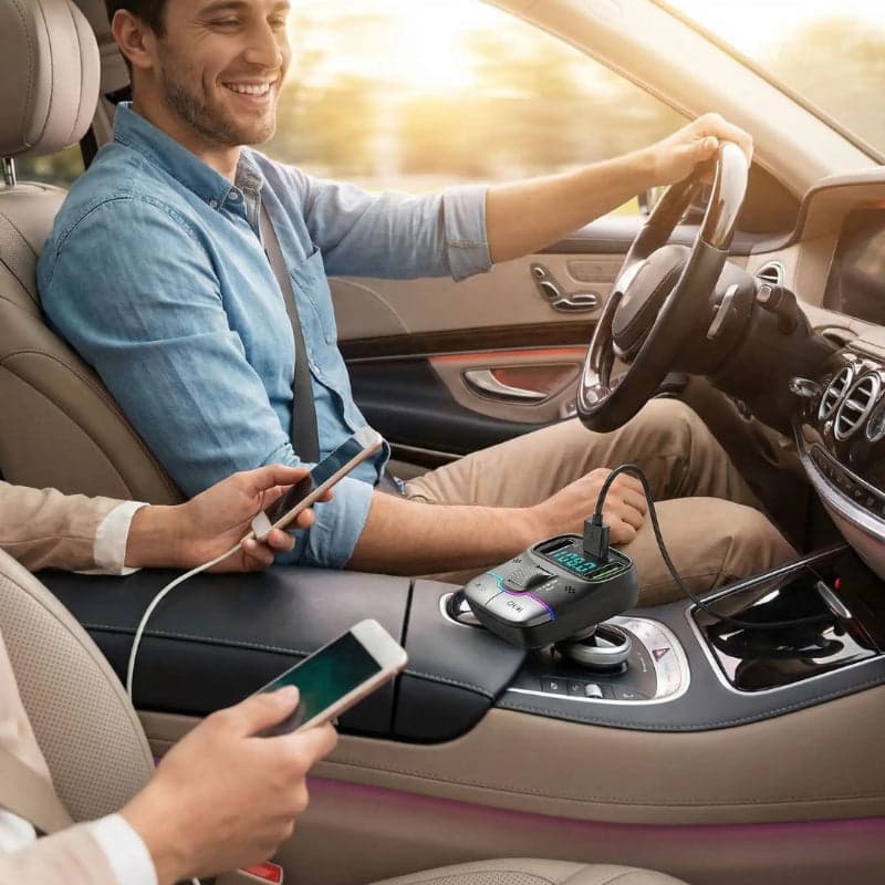 transmetteur fm et bluetooth hd partage
